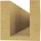 Ekena Millwork 4in. W x 4in. H x 28in. L Crestline Woodgrain TimberThane Rafter Tail, Primed Tan RFTUR04X04X28CRERCPR - alternate 4